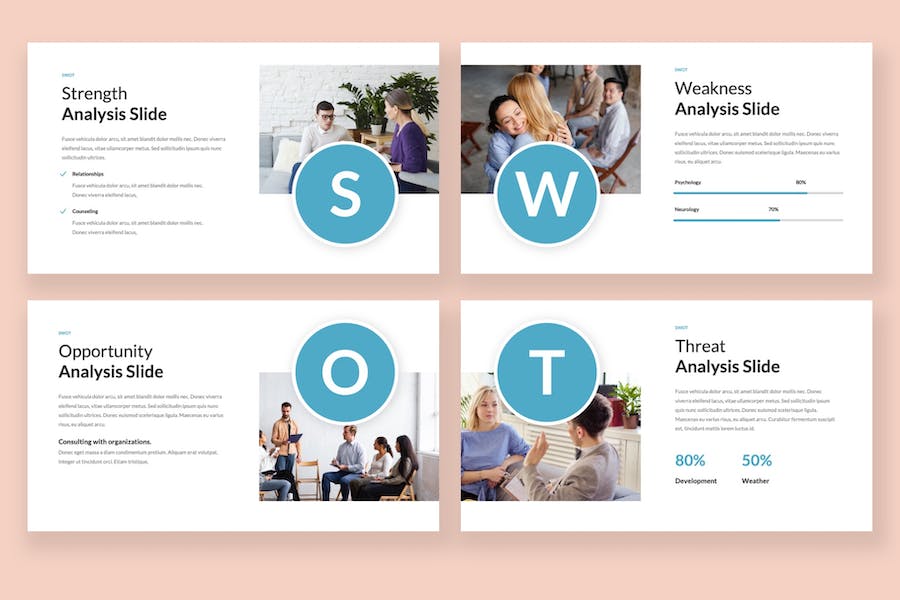 心理咨询服务主题演讲Keynote模板 - 顶尖PPT