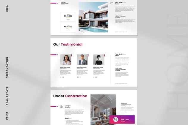 房地产主题keynote模板 - 顶尖PPT