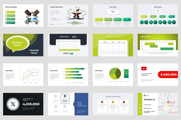 公司简介步骤流程图形动画提案PPT模板 - 顶尖PPT