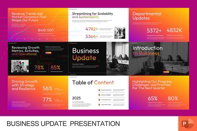 商务业务工作总结汇报PPT模板 - 顶尖PPT
