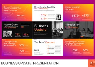 商务业务工作总结汇报PPT模板 - 顶尖PPT