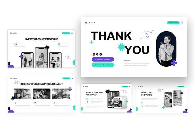 商业互动活动PPT模板 - 顶尖PPT