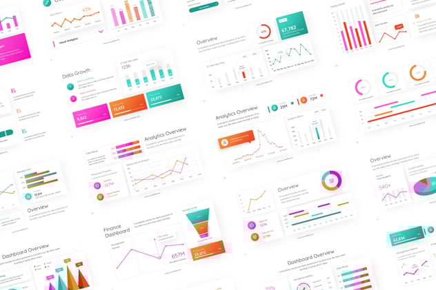 数据仪表板监控管理PPT模板 - 顶尖PPT