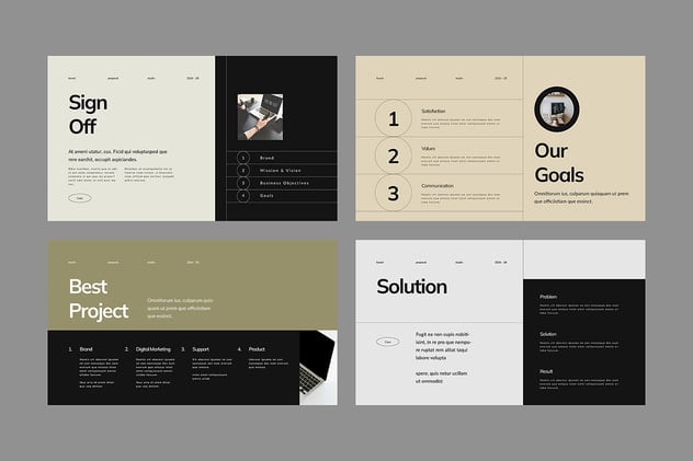 项目计划提案产品推广提案keynote动画模板 - 顶尖PPT