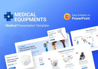 国外医疗设备产品展示高级PPT模板 - 顶尖PPT