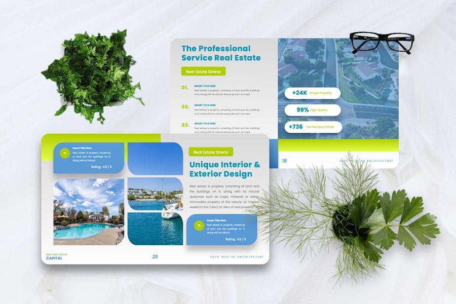 房地产行业数据分析keynote模板 - 顶尖PPT