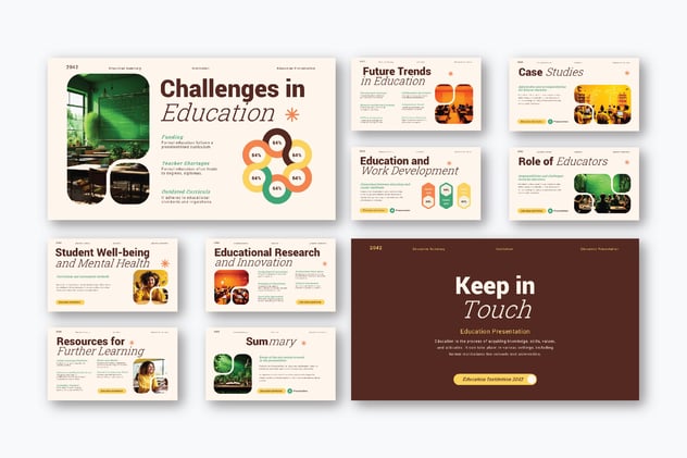 教育教学培训演讲keynote模板 - 顶尖PPT