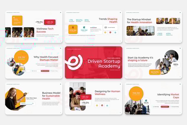 初创学院详细介绍展示PPT模板 - 顶尖PPT