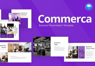 商务风格企业会议项目汇报keynote模板 - 顶尖PPT