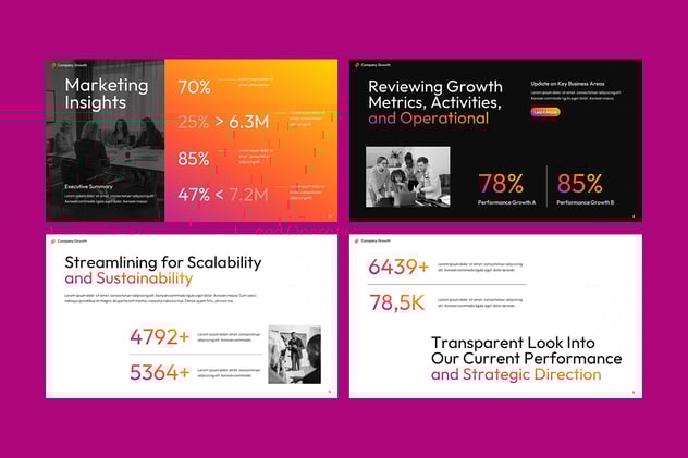 商务业务工作总结汇报PPT模板 - 顶尖PPT