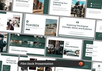 电影拍摄方案规划PPT模板 - 顶尖PPT