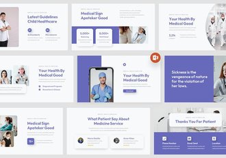 医疗医学研究新冠肺炎检查健康医疗行业PPT模板 - 顶尖PPT