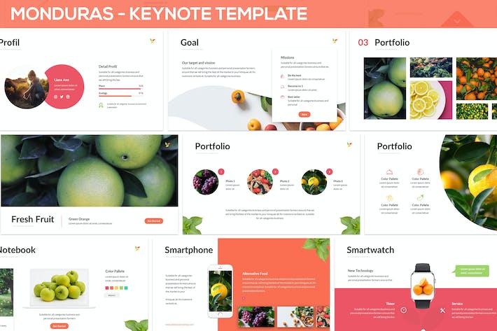 自然生态环保Keynote模板 - 顶尖PPT