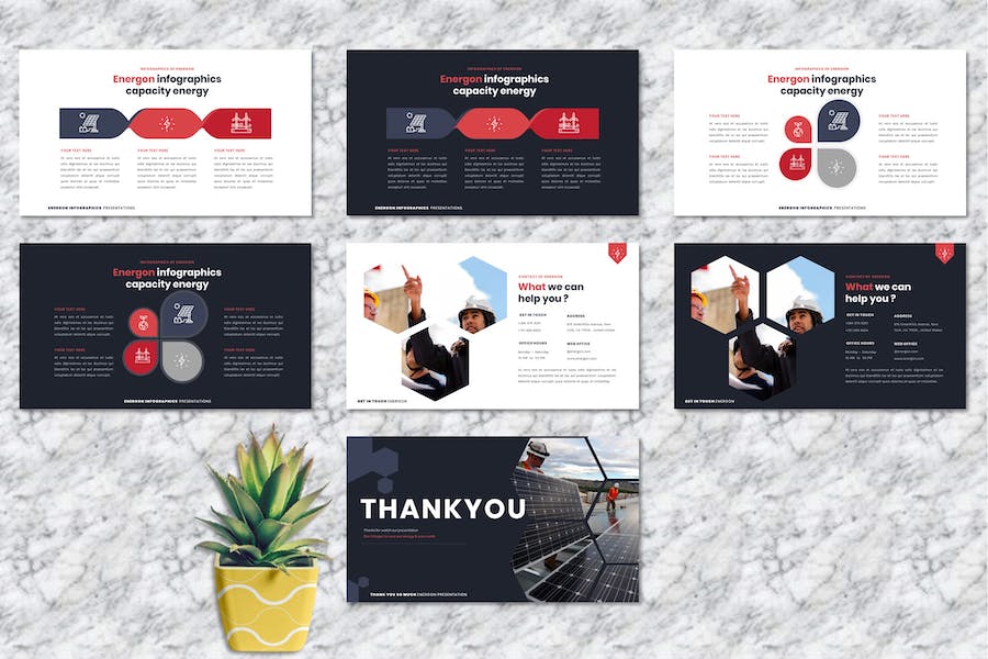 备用电源能源供应管理PPT模板 - 顶尖PPT