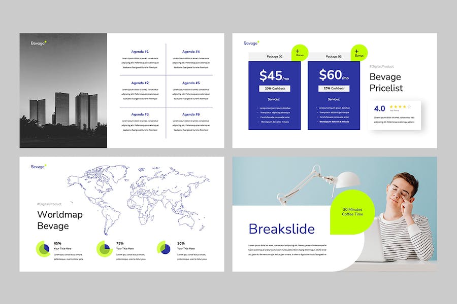 商业营销推广品牌宣传PPT模板 - 顶尖PPT