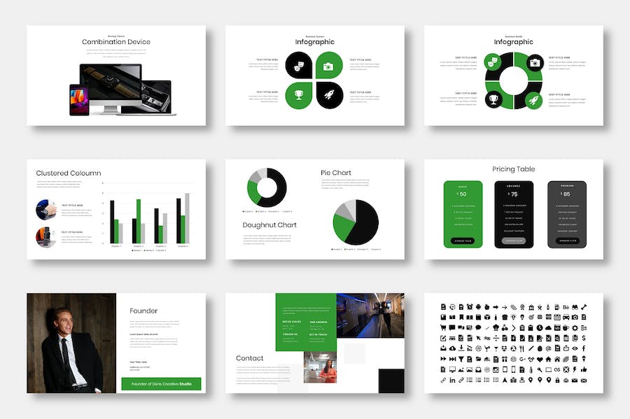 农业产业发展规划Keynote模板 - 顶尖PPT