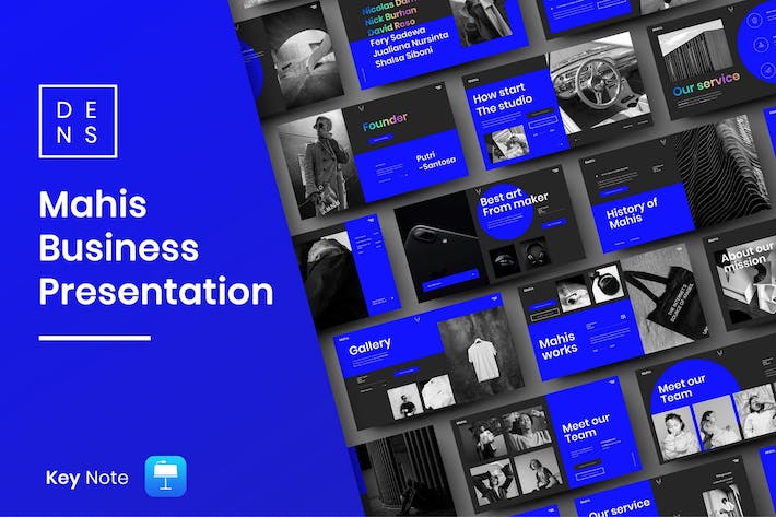 商务业务融资营销推广Keynote模板 - 顶尖PPT