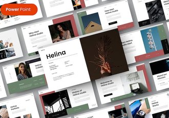 简约风格时尚奢侈品推广方案策划PPT模板 - 顶尖PPT