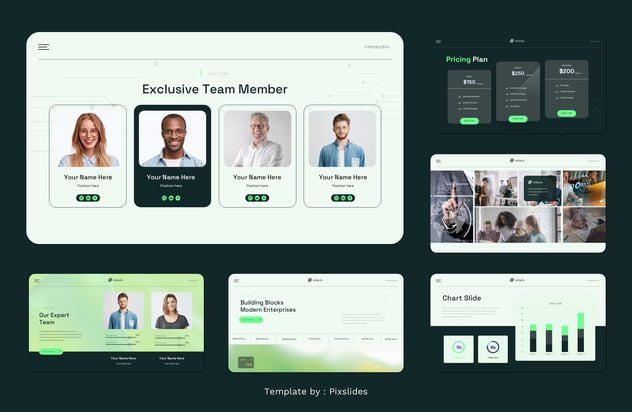 云计算人工智能大数据信息技术keynote模板 - 顶尖PPT