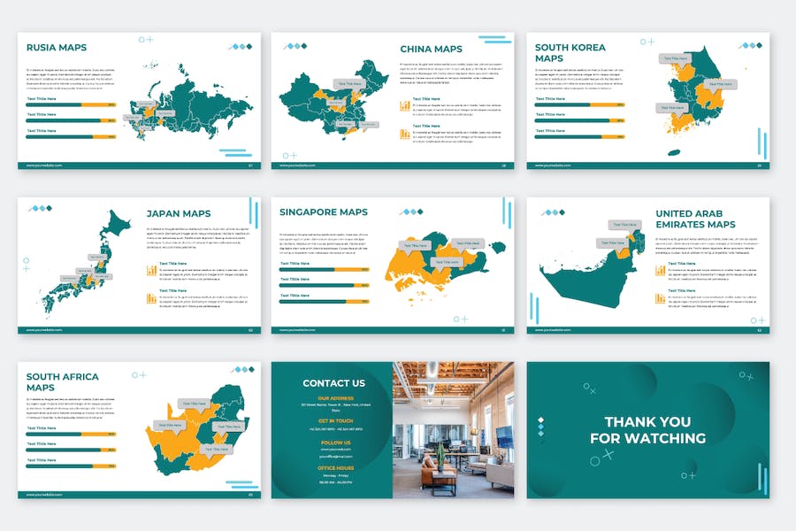 商务风格外贸行业出口分析PPT模板 - 顶尖PPT