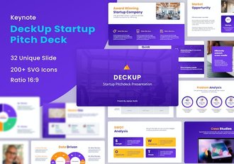 紫色商务风格企业团队介绍工作计划总结keynote模板 - 顶尖PPT