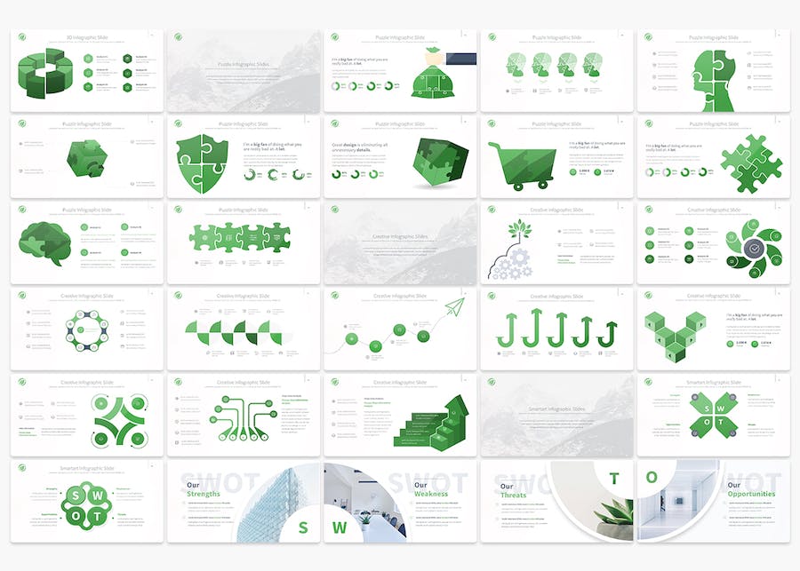 3套keynote国外创意数据图形合集 - 顶尖PPT