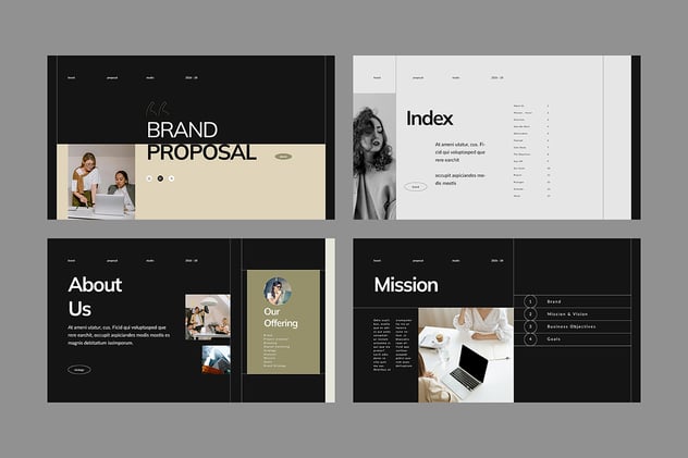 项目计划提案产品推广提案keynote动画模板 - 顶尖PPT