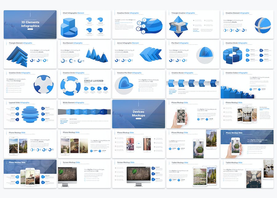 3套keynote国外创意数据图形合集 - 顶尖PPT