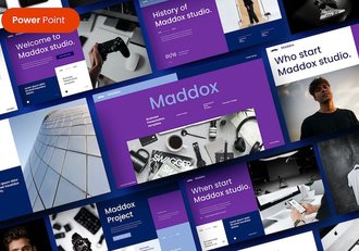 高端商务风格PPT模板 - 顶尖PPT