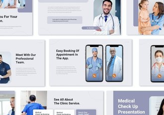 医疗体检咨询服务方案展示Keynote模板 - 顶尖PPT
