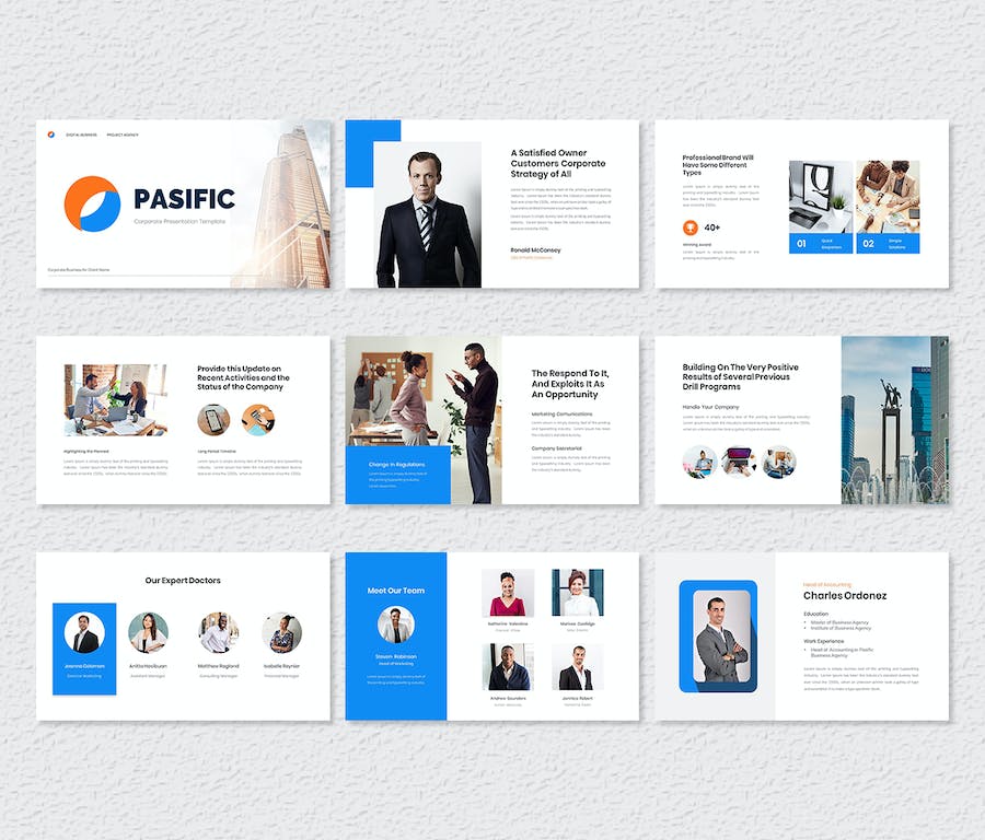 务汇报公司介绍战略规划PPT模板 - 顶尖PPT