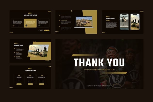 军事学院介绍课程展示keynote模板 - 顶尖PPT