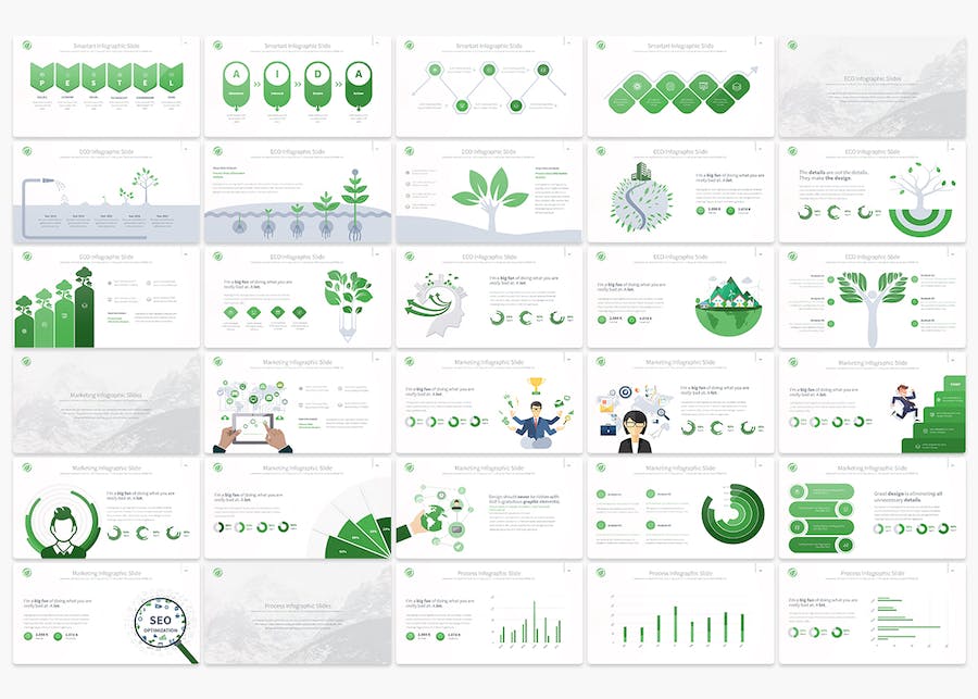 3套keynote国外创意数据图形合集 - 顶尖PPT