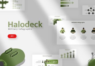 信息图形数据展示分析PPT模板 - 顶尖PPT