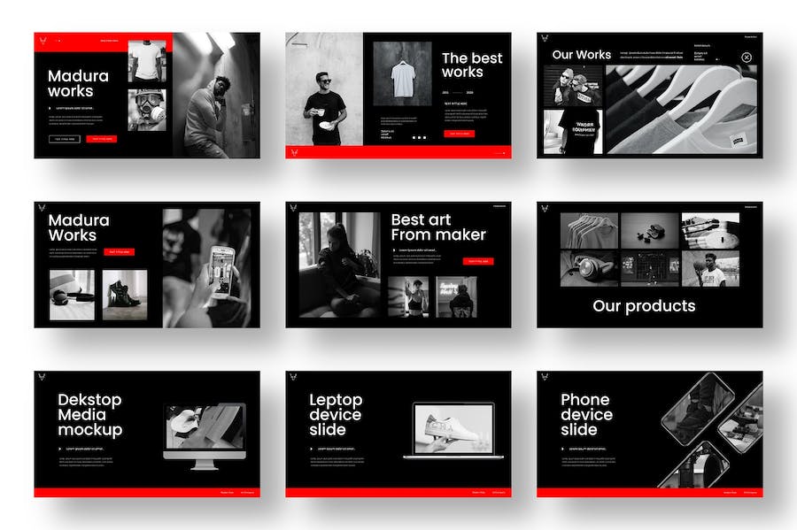 欧美商务深色PPT模板 - 顶尖PPT