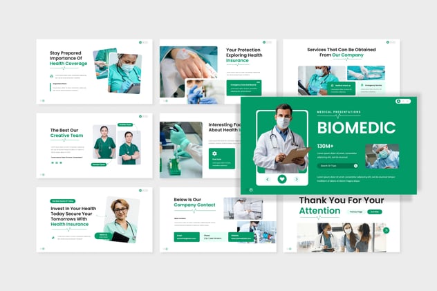 生物医学医疗技术药物开发keynote模板 - 顶尖PPT