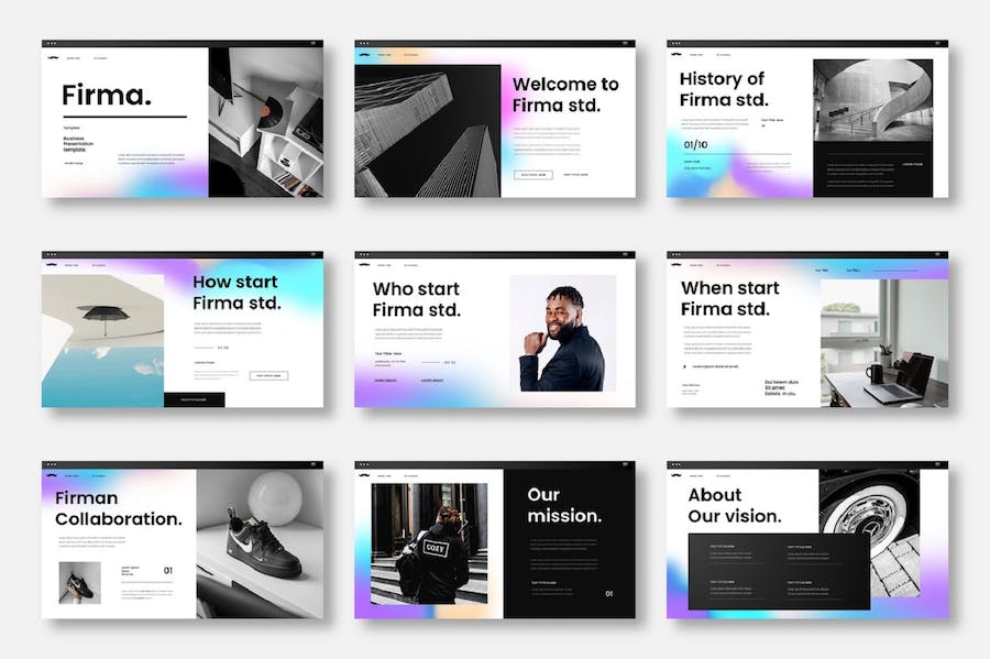 商务专业风项目提案展示PPT模板 - 顶尖PPT