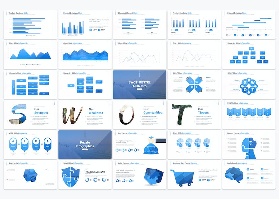 3套keynote国外创意数据图形合集 - 顶尖PPT