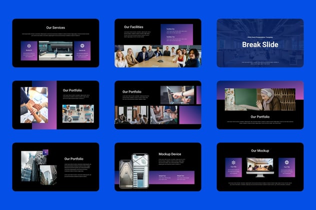 创业项目融资商业合作洽谈项目推广PPT模板 - 顶尖PPT