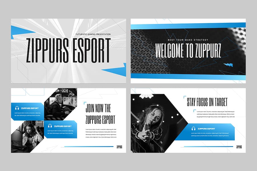 现代游戏设计讲述方案Keynote模板 - 顶尖PPT