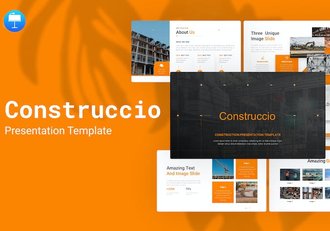 工地建筑施工项目展示合作通用keynote模板 - 顶尖PPT