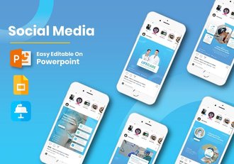 手机尺寸医学医疗行业PPT模板 - 顶尖PPT