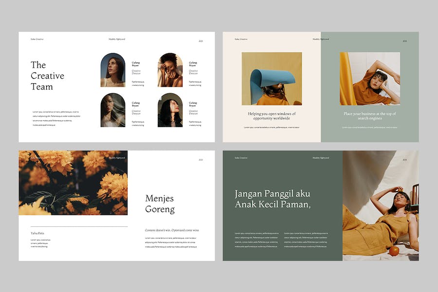 创意美学设计艺术展示PPT模板 - 顶尖PPT