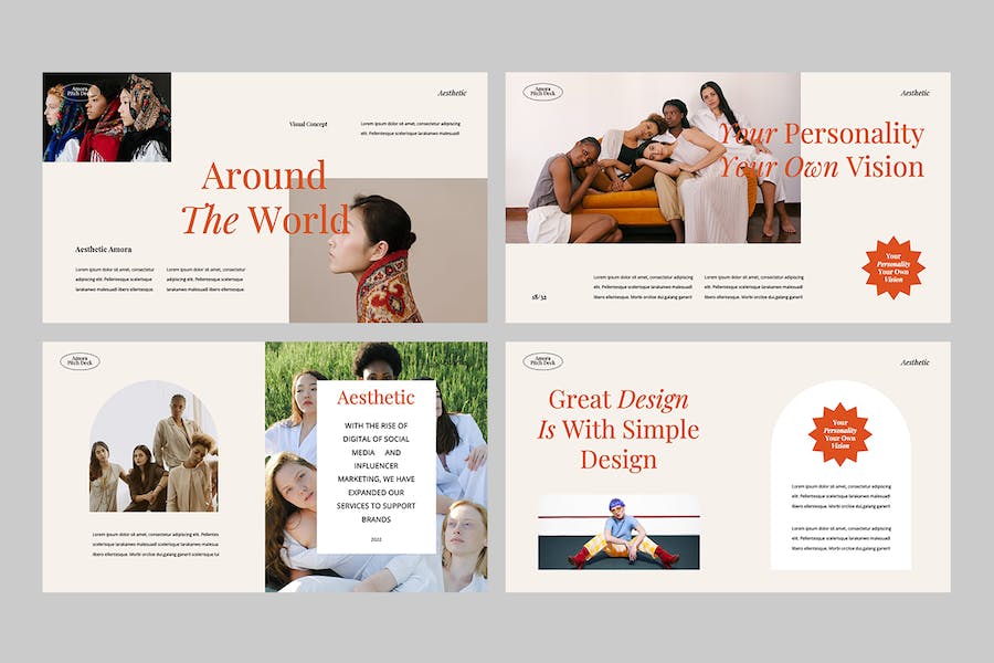 极简美学设计展示Keynote模板 - 顶尖PPT