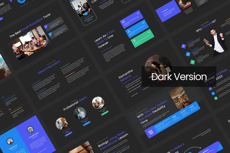 生物课堂教育教学keynote模板 - 顶尖PPT