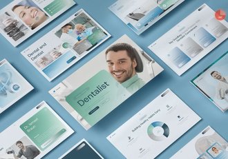 牙科和牙医诊所服务PPT模板 - 顶尖PPT