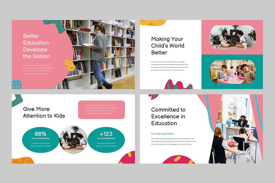 教育机构课程展示PPT模板 - 顶尖PPT