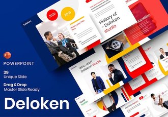 国外商务风格业务合作洽谈多用途PPT模板 - 顶尖PPT