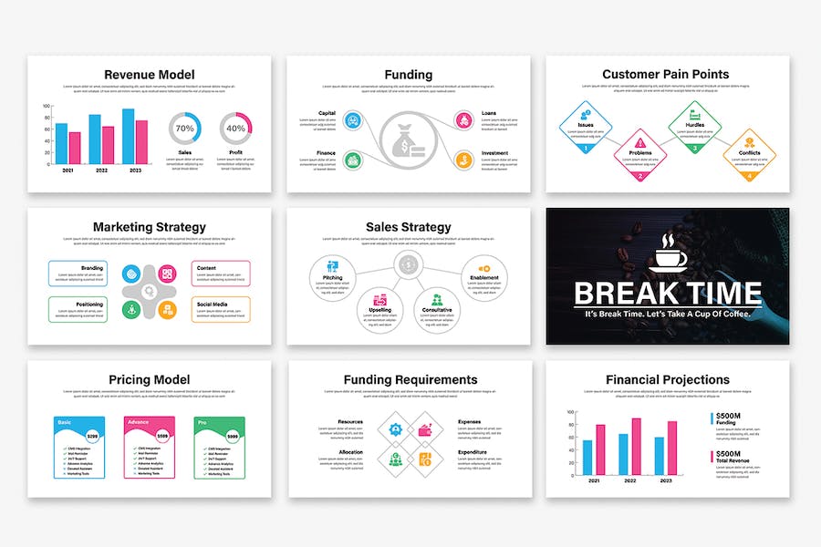 同理心商业推介融资路演PPT模板 - 顶尖PPT