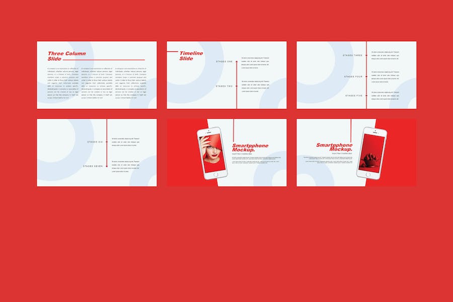 极简风格国外PPT模板 - 顶尖PPT